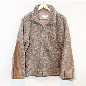 Orvis Stowe Leather Trimmed Jacket L